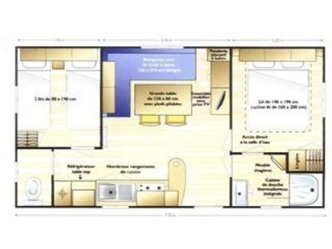 Mobilhome 6 personnes - MERCURE