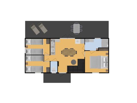 MOBILHOME 6 personnes - Laffrey Cote Jardin