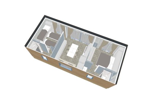 MOBILHOME 5 personnes - Maxicaravan JACUZZI VIEW