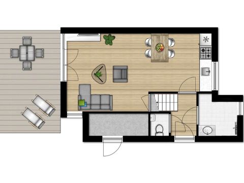 Bungalow 4 personnes - Confort 4