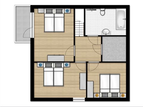 BUNGALOW 8 personnes - SGM Confort
