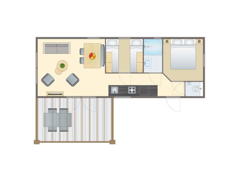 CHALET 4 personnes - Enfant 4BK