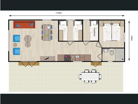 CHALET 6 personnes - Perdrix