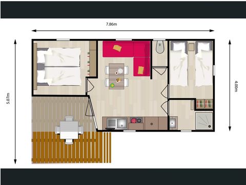 CHALET 4 personnes - Faisan