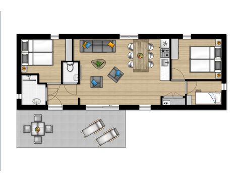 LODGE 6 personnes - 6B