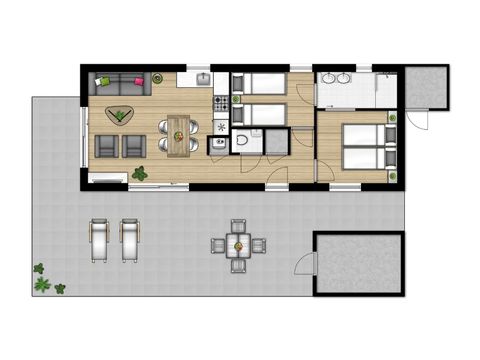 LODGE 4 personnes - Lod4A