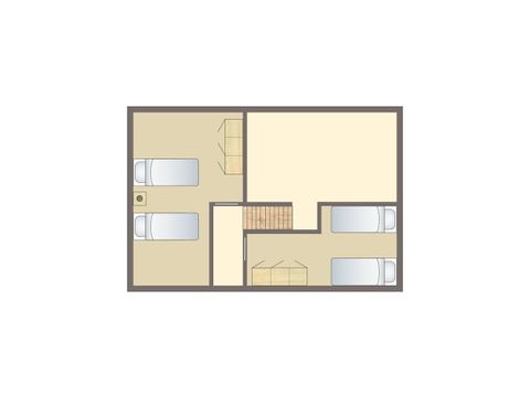 Bungalow 6 personnes - 6B
