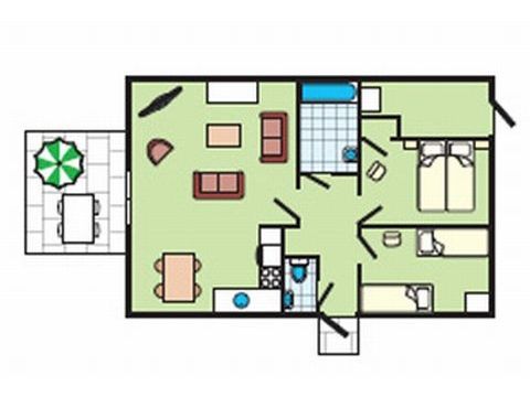 BUNGALOW 4 personnes - Confort SR369