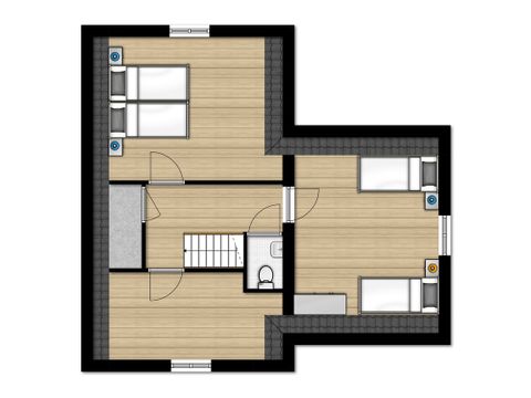Villa 6 personnes - Tjasker