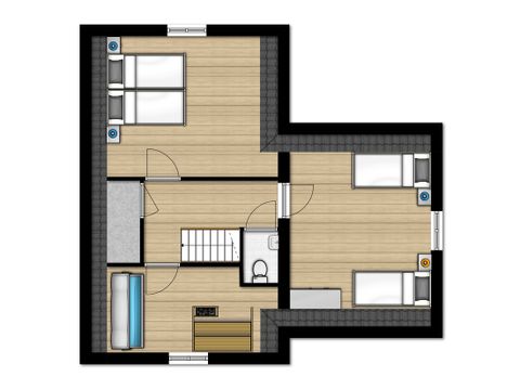Villa 6 personnes - Tjasker Bien-être