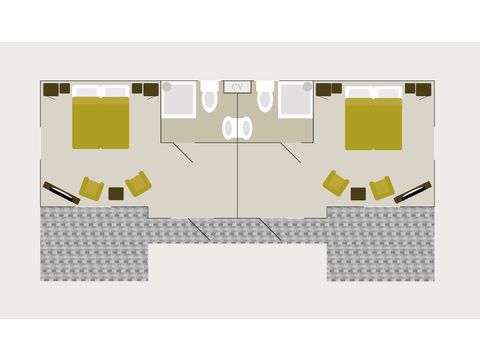 CHALET 2 personnes - Hôtel