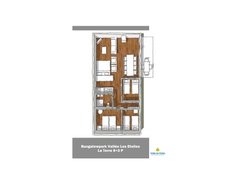 CHALET 8 personnes - La Terre Comfort (max. 6 adultes)