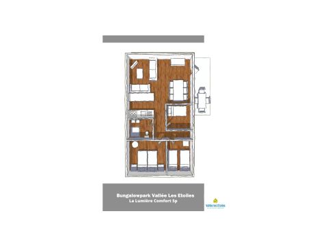 CHALET 5 personnes - La Lumière Comfort