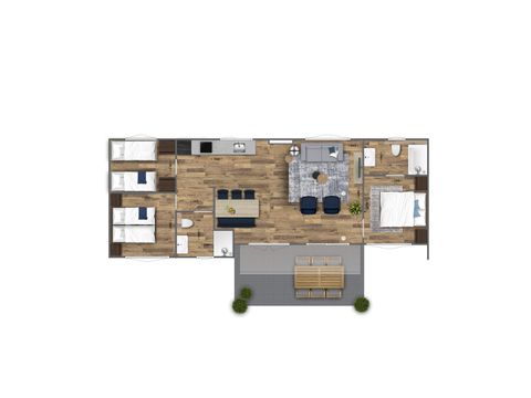 Chalet 6 personnes - Coucou ami des enfants