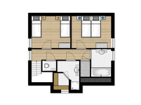 VILLA 6 personnes - 6B Luxe