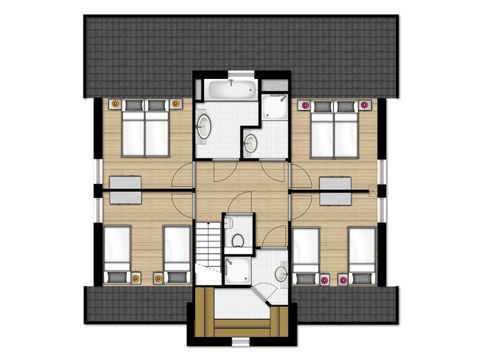 Hébergement pour groupe 10 personnes - Villa 10A Luxe