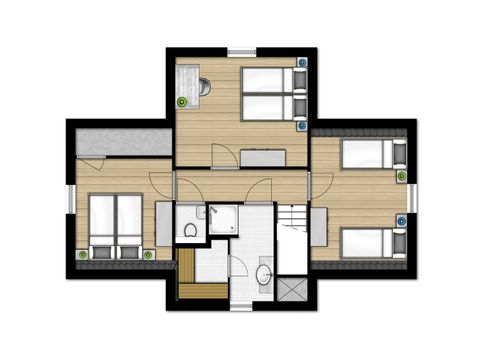 VILLA 8 personnes - Watervilla 8B