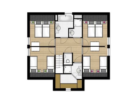 Hébergement pour groupe 10 personnes - Watervilla 10A