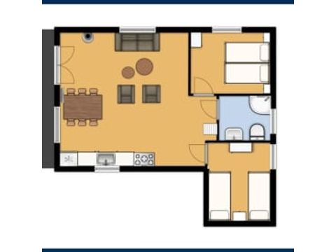 LODGE 6 personnes - Strandlodge