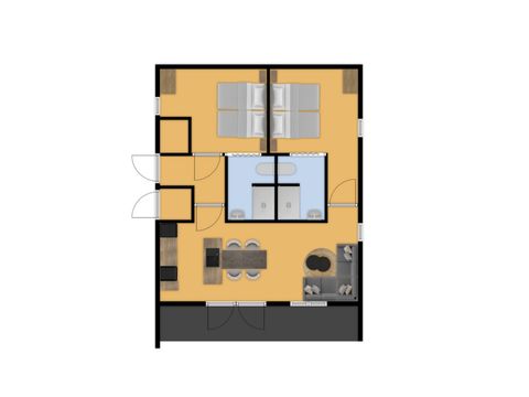BUNGALOW 4 personnes - Bungalow het Uilennest