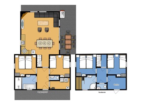 BUNGALOW 8 personnes - Soleil BUNGALOW 8 personnes - Soleil