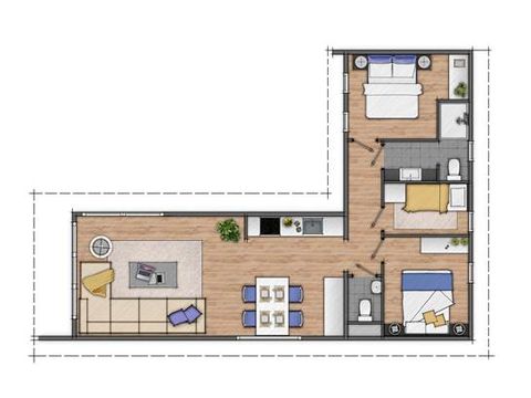 Maison 6 personnes - Ravensbosch