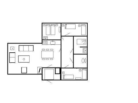 BUNGALOW 6 personnes - Comfort Freestanding