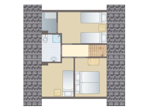 BUNGALOW 5 personnes - 5C