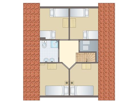 BUNGALOW 8 personnes - 8E1