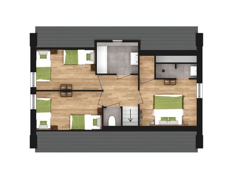 MAISON 8 personnes - Spécial enfants (max. 7 adultes)