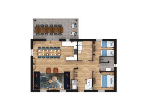 MAISON 12 personnes - Luxe