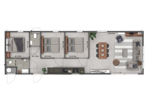 MAISON 6 personnes - Amalia