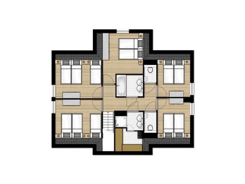 MAISON 14 personnes - FV14L Confort