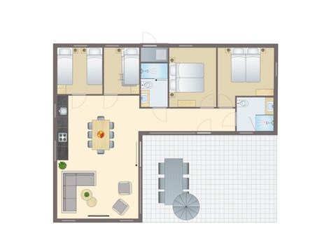LODGE 6 personnes - 8B