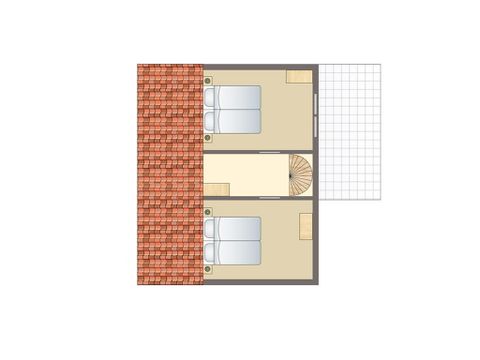 Bungalow 6 personnes - 6TA